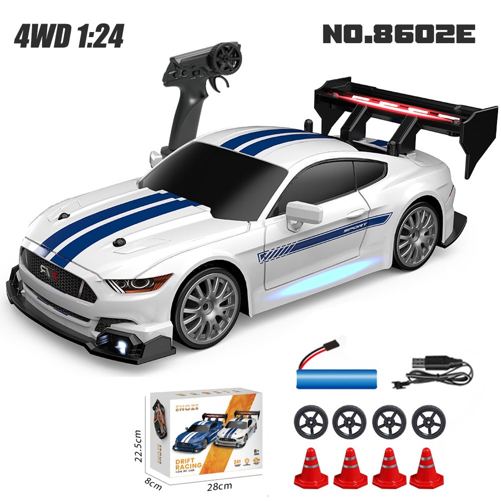 [สต็อกท้องถิ่น] 4wd RC Racing Car GTR 2.4G Drift Off-Road รถวิทยุรีโมทคอนโทรล AE86 รถรุ ่ นอิเล ็ กทรอนิกส ์ งานอดิเรกของเล ่ นสําหรับเด ็ ก