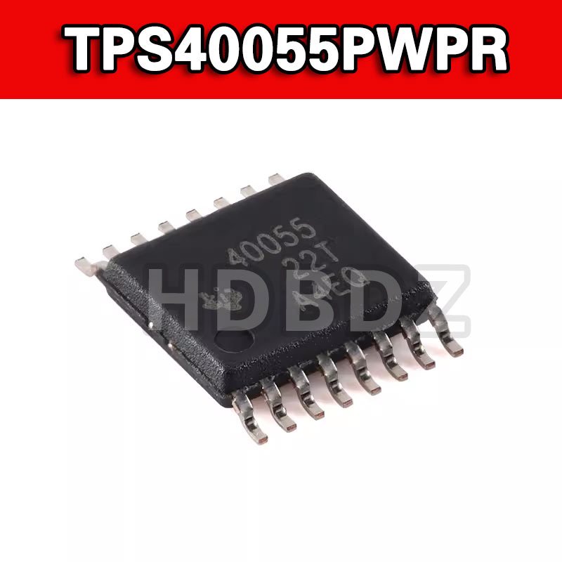2pcs TPS40055PWPR 40055 TPS40055 HTSSOP16 ชิปควบคุมบั๊กแบบซิงโครนัส IC SMD