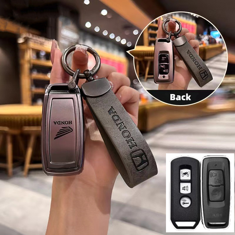 เคสกุญแจสําหรับ honda Forza 350 PCX160 PCX150 Click160 ADV160 เคสกุญแจรีโมทรถจักรยานยนต ์ สําหรับ