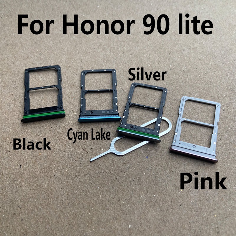 สําหรับ Huawei Honor 90 Lite ถาดซิมการ์ดผู้ถือซิมการ์ดซิมการ์ดสล็อตผู้ถือมาร์ทโฟนอะไหล่