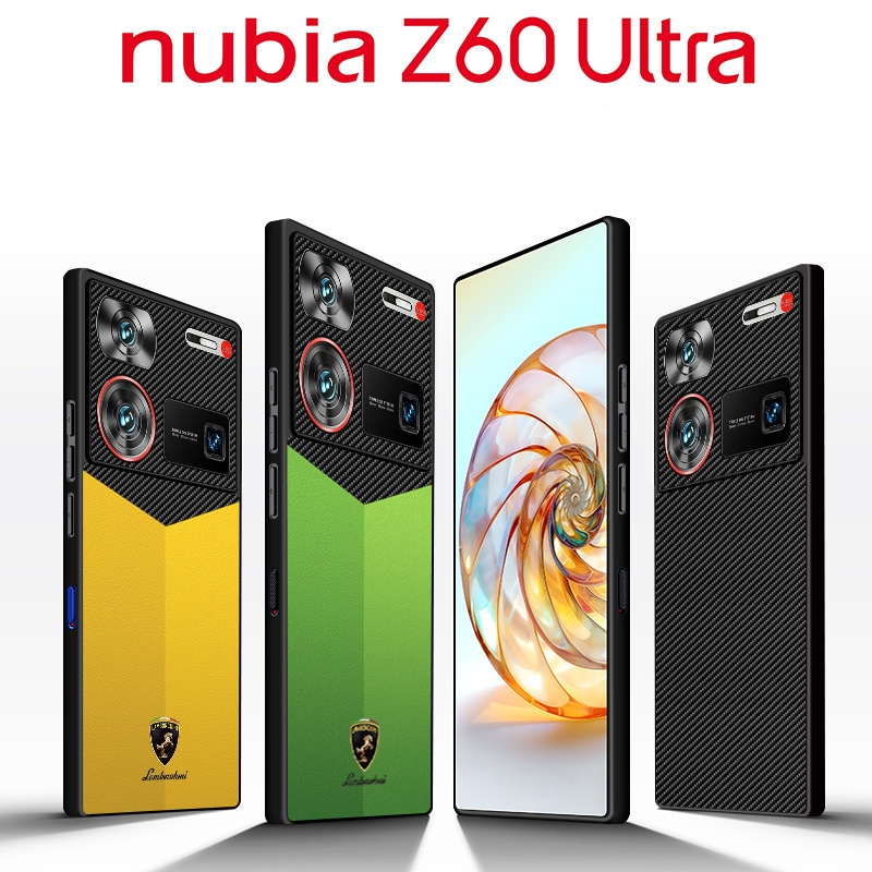 Z60 Ultra สําหรับ Nubia Z60 Ultra Z50 Ultra Z50S Pro Ultra บางหนัง Splicing กันกระแทกโทรศัพท์มือถือก