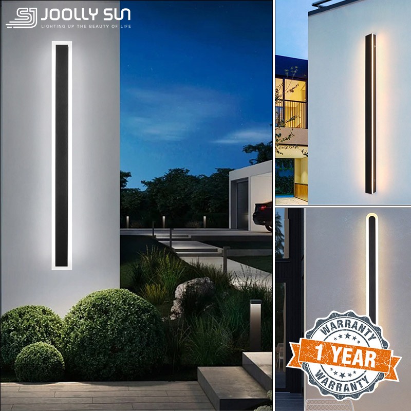 ไฟติดผนัง LED ไฟ กันน้ํา สไตล์นอร์ดิก โมเดิร์น สําหรับตกแต่งสวนกลางแจ้ง โคมไฟหัวเตียง ทางเดิน