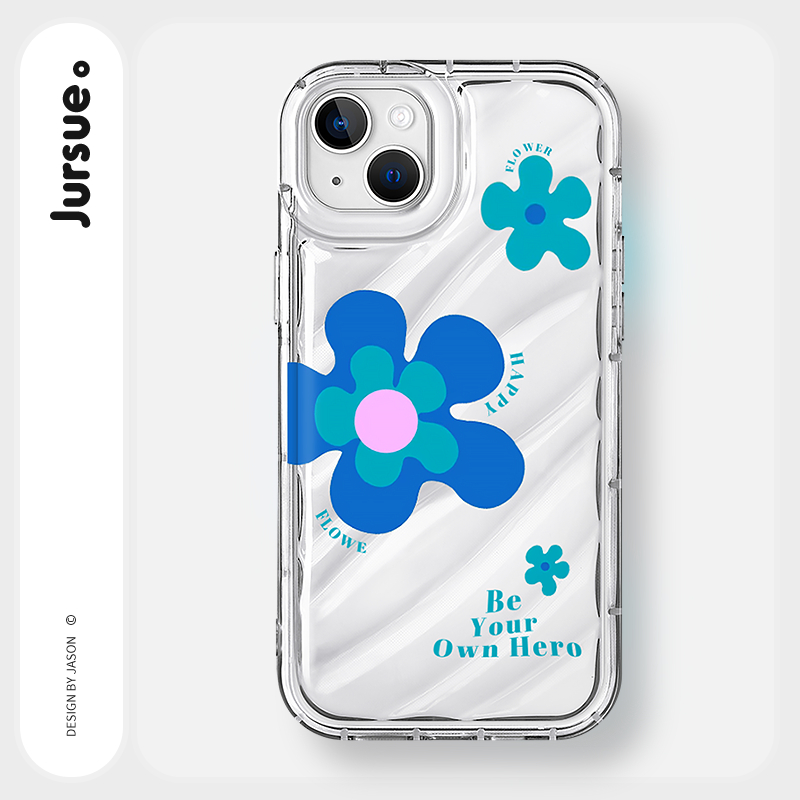 JURSUE เคสไอโฟน เคสซิลิโคนนุ่มกันกระแทกน่ารักตลก เคสโทรศัพท์  for iPhone 16 15 14 13 12 11 Pro Max SE 2020 X XR XS 8 7 Plus พลัสY5181