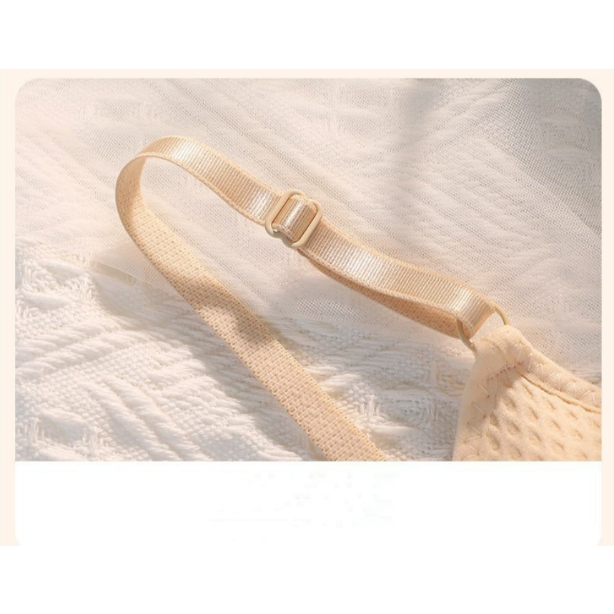 สินค้าใหม่ไม่มีรอยต่อสวยกลับชิ้นเดียวด้านบนคงที่น้ํายางรู้สึกถ้วยปรับสายรัดสาวเสื้อกั๊กทุกการแข่งขันเต้านม W - รูปที่ 4