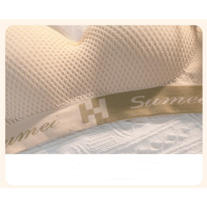 สินค้าใหม่ไม่มีรอยต่อสวยกลับชิ้นเดียวด้านบนคงที่น้ํายางรู้สึกถ้วยปรับสายรัดสาวเสื้อกั๊กทุกการแข่งขันเต้านม W - รูปที่ 5