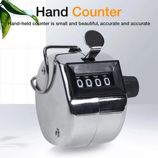 Kiprun Digital Hand Tally Counter 4 หลัก Mini Manual Hand Held Tally Counter Manual นับ Golf Clicker 0-9999