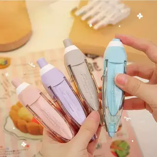 โมรันดี เทปลบคําผิด น่ารัก กดประเภทสีขาวออกวงแก้ไขเปลี่ยนแกนเครื่องเขียนโรงเรียนสํานักงานอุปกรณ์การเขียน