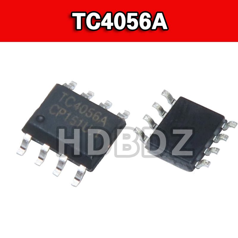 20pcs TC4056A 4056 SOP8 1A  ชิปชาร์จแบตเตอรี่ลิเธียมไอออนเชิงเส้น  IC SMD
