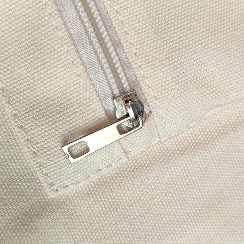 TB022 Dik Shop กระเป๋าผ้า กันน้ํา สุนทรีย์ มีซิป นํากลับมาใช้ใหม่ได้ สําหรับเด็กผู้หญิง - รูปที่ 5