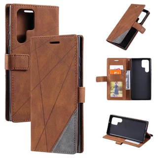 เคส Case for Samsung Galaxy Note 10 20 S22 Ultra S26 S10 Lite S25 S24 Plus S20 FE A50 A50s A30s Flip Cover Cute PU Leather Magnetic Close Wallet Phone Case Hand Strap with Card Slot เคสเคสโทรศัพท์หนังฝาพับพร้อมช่องใส่บัตรสําหรับ