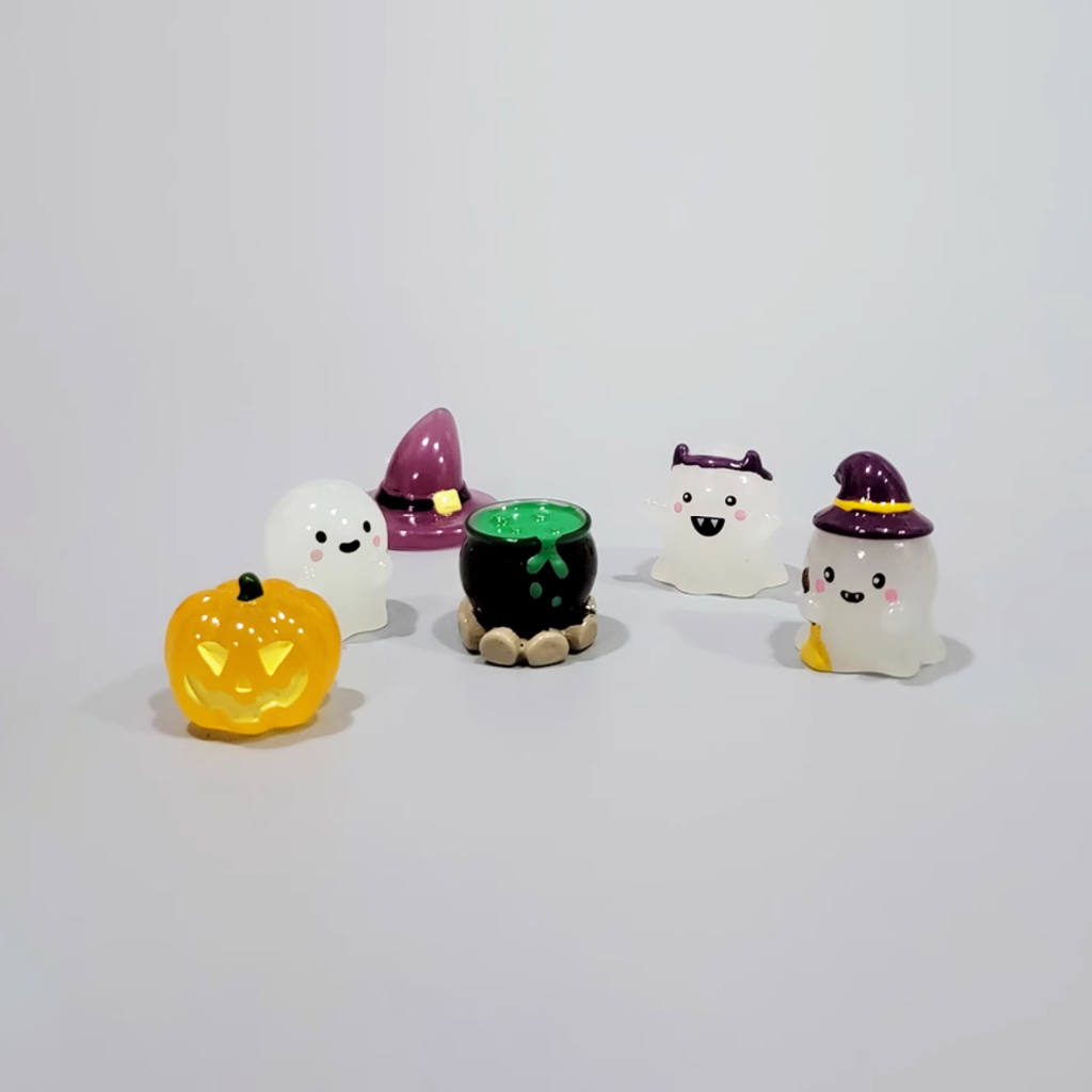 ผีน้อยเรืองแสงในที่มืด ของตกแต่งเรืองแสง ของขวัญฮาโลวีน ของขวัญแลกเปลี่ยนคริสต์มาส ของจุกจิกน่ารัก ตกแต่งบ้าน - รูปที่ 2