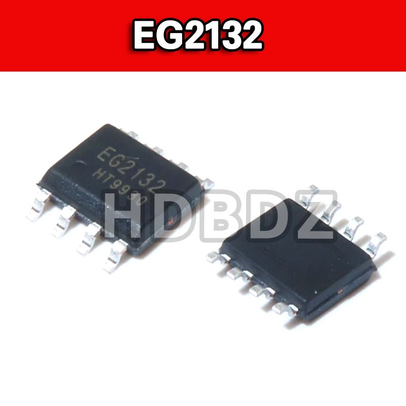 10pcs EG2132 300V 1.5A IC SMD ไดรฟ์หลอด MOS กําลังสูง