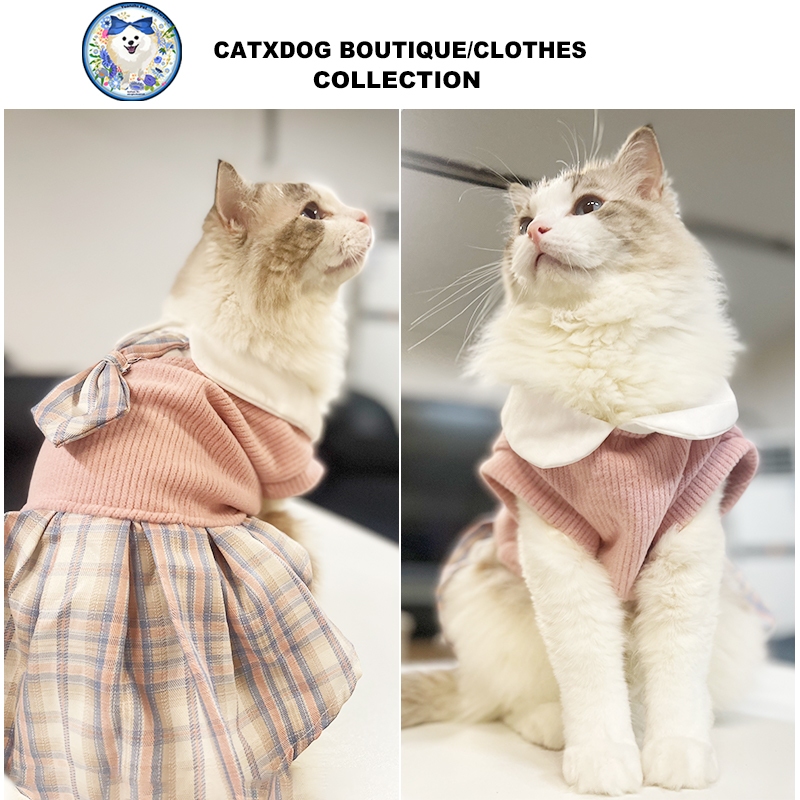 คอลเลกชันสัตว ์ เลี ้ ยง Jk เกาหลีที ่ สวยงาม Enchanting Kitty Garbs Elegant Dog Attire ได ้ อย ่ างง ่ ายดาย Chic