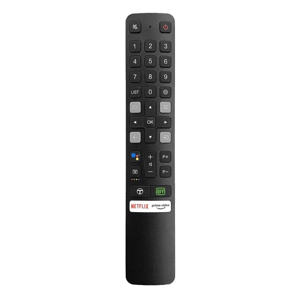 ใหม่ RC901V FMR6 สําหรับ TCL 4K LED Android สมาร์ททีวีรีโมทคอนโทรล w Netflix Youtube QI Y 65P725 55C