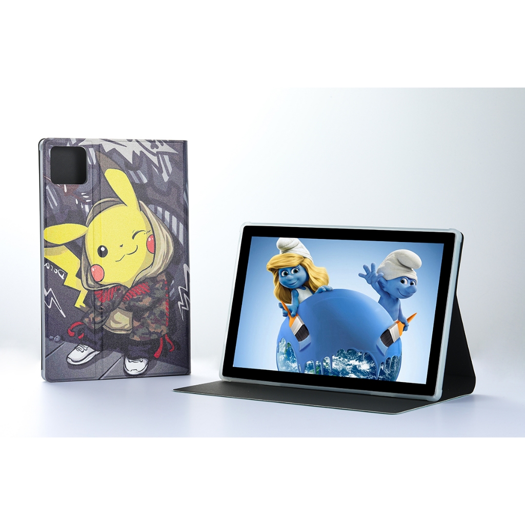 สําหรับ Inovo I-Tab 705 Air 10.5 นิ้วแฟชั่นน่ารักการ์ตูนแท็บเล็ต Inovo I-Tab 705 Air 10.5 คุณภาพสูง TPU หนัง Drop ทนขาตั้งฝาครอบ ราคา ถูกที่สุด ดีลบีเคเค แกลเลอรีภาพที่ 4