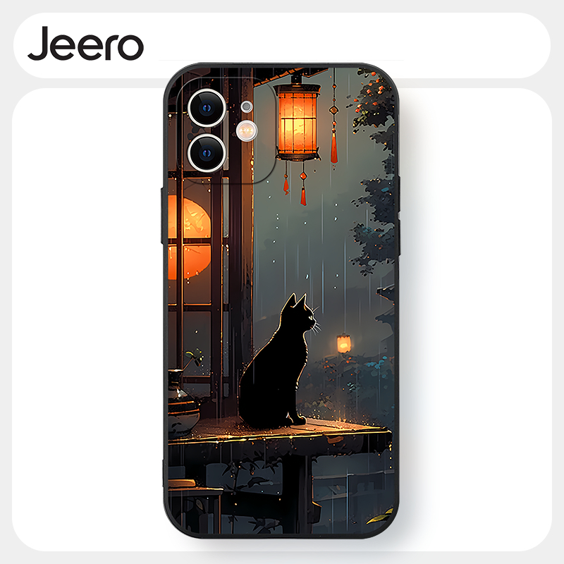 Jeero เคสไอโฟน เคสซิลิโคนนุ่มกันกระแทกน่ารักตลก เคสโทรศัพท์  for iPhone 16 15 14 13 12 11 Pro Max SE