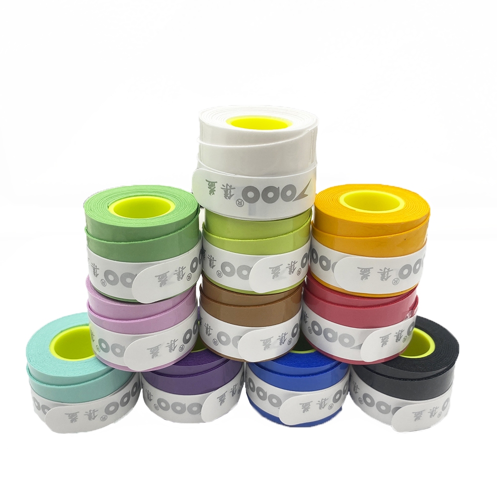 10 ชิ้นไม้เทนนิส Grip เทป Ultra Thin Tacky แบดมินตันตกปลา Rod Overgrip