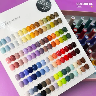 60 สี ยาทาเล็บ พร้อมชาร์ตโชว์.ขวด สีเดียวกัน