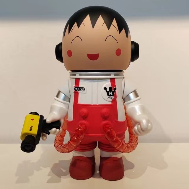 Popmart POP MART MEGA Space Molly 400% CHIBI MARUKO CHAN astronaut trendy doll figure version B