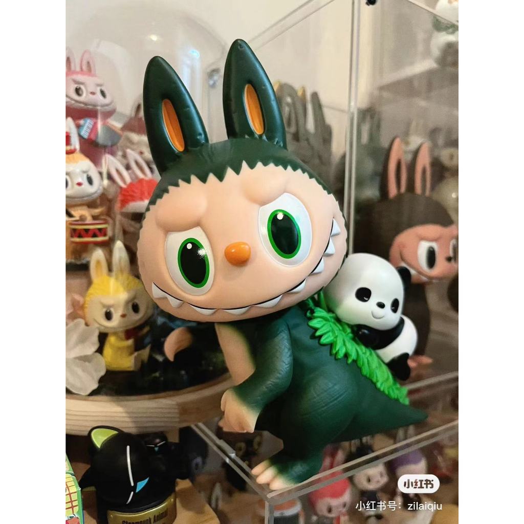 ฟิกเกอร์ Pop Mart LABUBU ZIMOMO Labububu GOJIMOMO PANDA ของเล่นสําหรับเด็ก