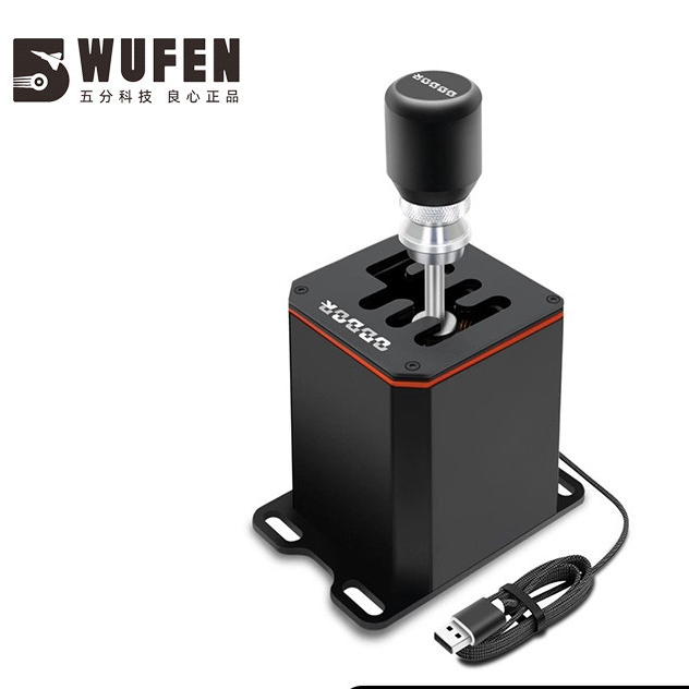 เทคโนโลยีห้าจุดเก่าไดร์เวอร์จําลองเกียร์รถแข่ง TH8A Fujiwara เกียร์มือ H เกียร์ MOZA Magic Claw ความเร็ว Magic