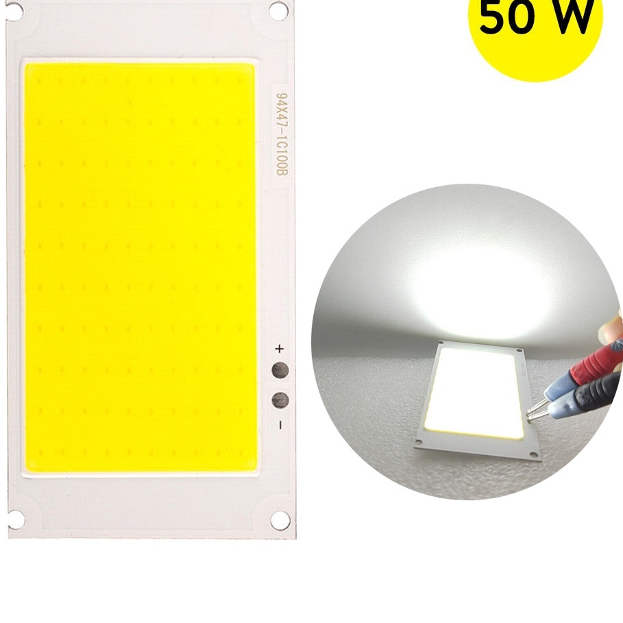 3v 3.7V Ultra Bright 8W/50W DC LED COB Strip โคมไฟชิปบนกระดานสีขาวบริสุทธิ ์ แหล ่ งกําเนิดแสงสําหรับ DIY หลอดไฟ