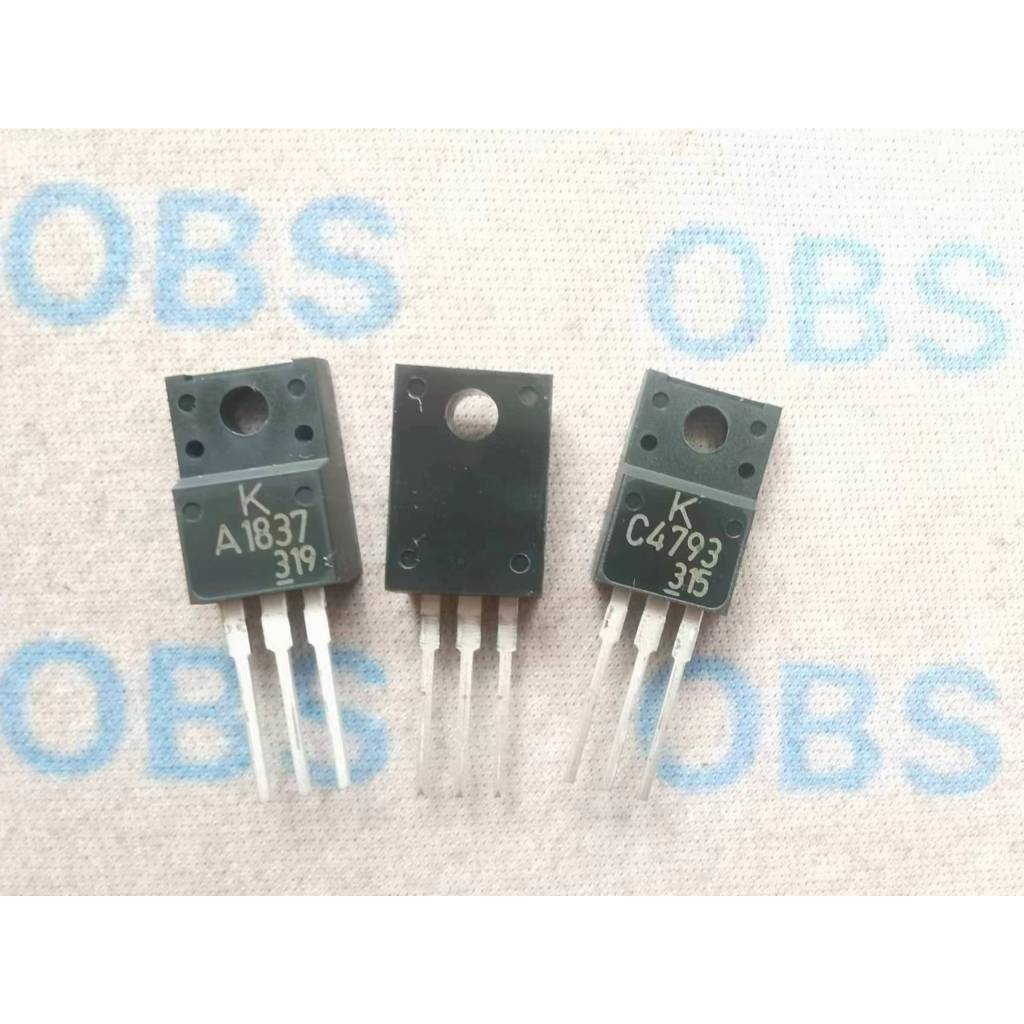 นําเข้า KEC KTA1837 KTC4793 ท่อเสียง A1837 C4793