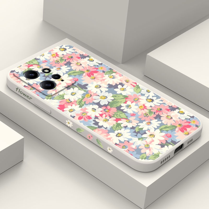 เคสโทรศัพท์สําหรับ Xiaomi Redmi Note 14 13 Pro Plus + 4G 5G ฤดูกาลดอกไม้รู้สึกสบายฝาครอบ