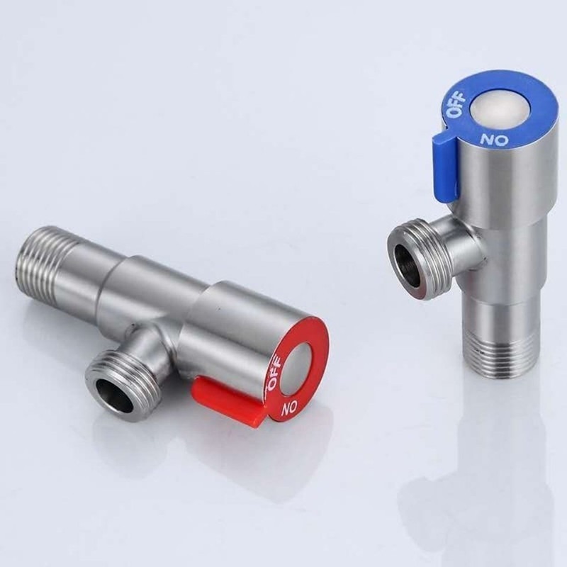 DDhome วาล์วเหล็ก 304 วาล์วสำหรับน้ำร้อน และน้ำเย็น