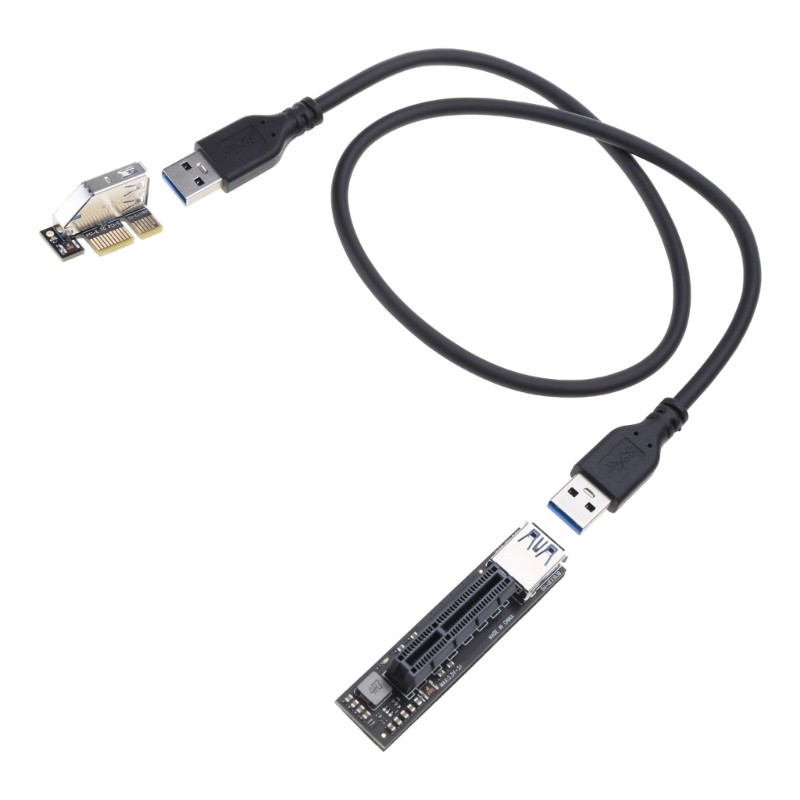 Kok Add On Card Pci Express Usb 3 . 0 อะแดปเตอร์การ์ดเชื่อมต่อ Usb 3 . 0 Pci - E Sata Pci Express X1 To X4 Slot