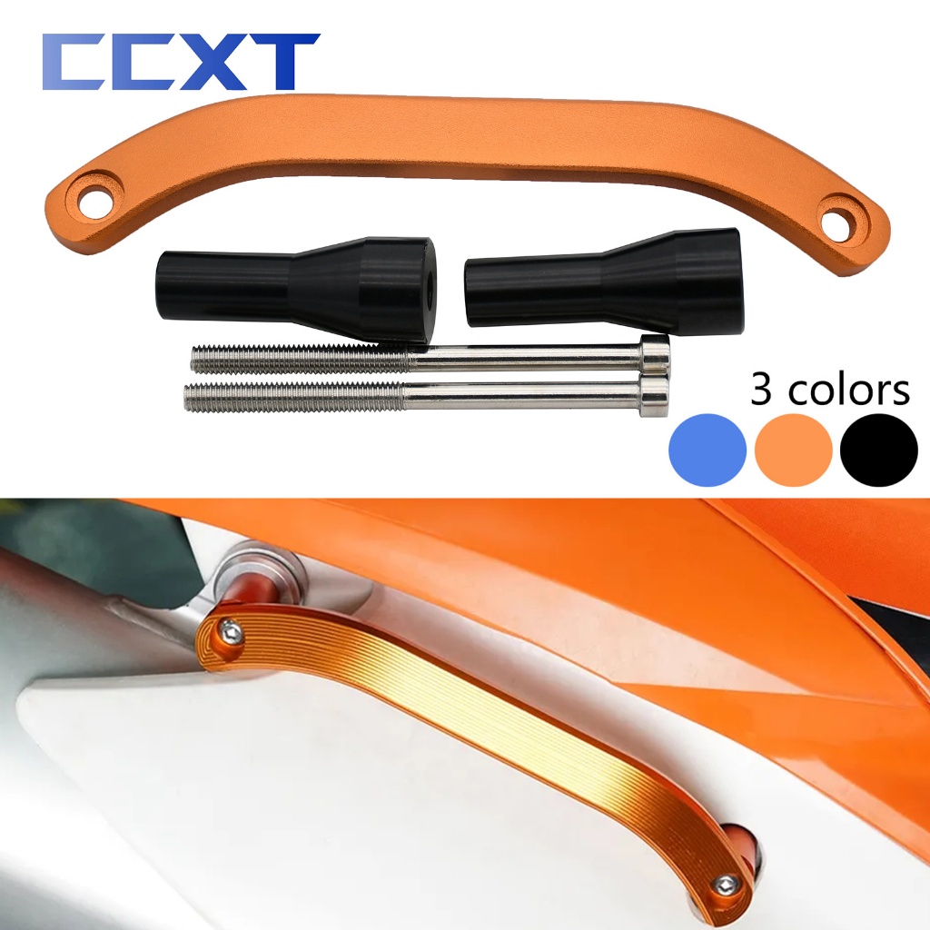 Cnc อลูมิเนียมผู้โดยสารด้านหลังคว้า Rail Handle สําหรับ Husqvarna FC FE FX TC TE TX สําหรับ KTM SX SXF EXC EXCF XC XCF XCW 2019 2020 2021