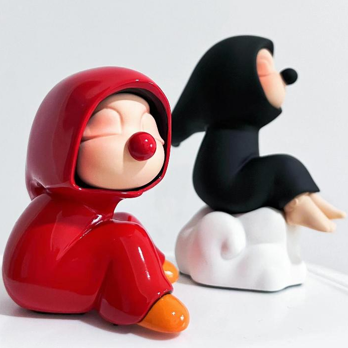 Huiwei Yes Me เกินไป Artist Series Mystery Box ตกแต่งของขวัญอะนิเมะอุปกรณ์ต่อพ่วงอินเทรนด์เล่น