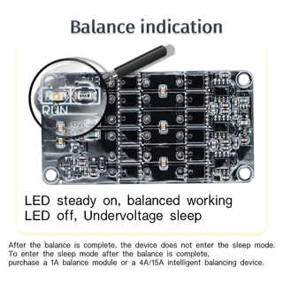Enerkey Active Balance LiFePo4 Li-ion NMC บอร์ดเเอคทีฟบาลานซ์ Active Equalizer Balancer 3--21S 5A