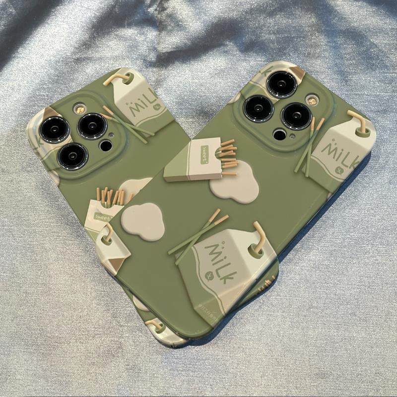 สําหรับiphone 15 14 13 12 11 Pro Max X XR Xs Max 8 7 6s Plus SE 2020 Niceอาหารกล้องป้องกันกันกระแทกปกหลังdcds