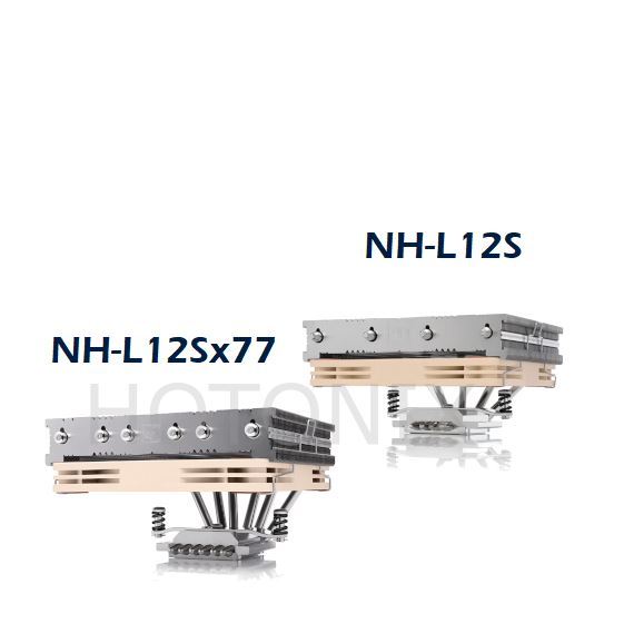 Noctua NH-L12S NH-L12Sx77 CPU แอร ์ คูลเลอร ์ L-Type โปรไฟล ์ ต ่ ําสําหรับ LGA1700/1200/20xx/115x/A