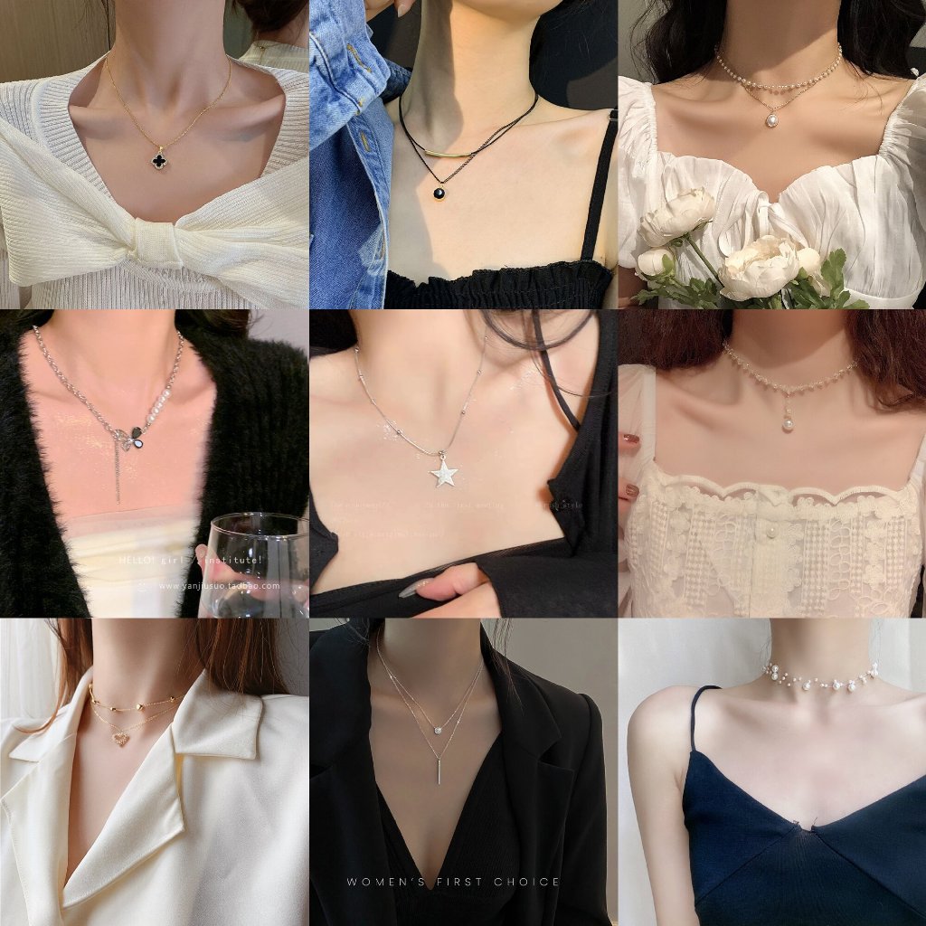 Cold Royal Sister~2024 สร้อยคอใหม่สําหรับผู้หญิง, หรูหราเบา, เล็กและเป็นที่นิยม, การออกแบบระดับไฮเอนด์, หวานและเย็น Instagram Hip Hop Summer Pop