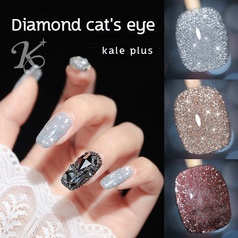 สีเจล สีแฟชร Diamond ยาทาเล็บ kale plus สีทาเล็บต้องการใช้เครื่องอบ สีเล็บเจล 8ml พร้อมส่ง