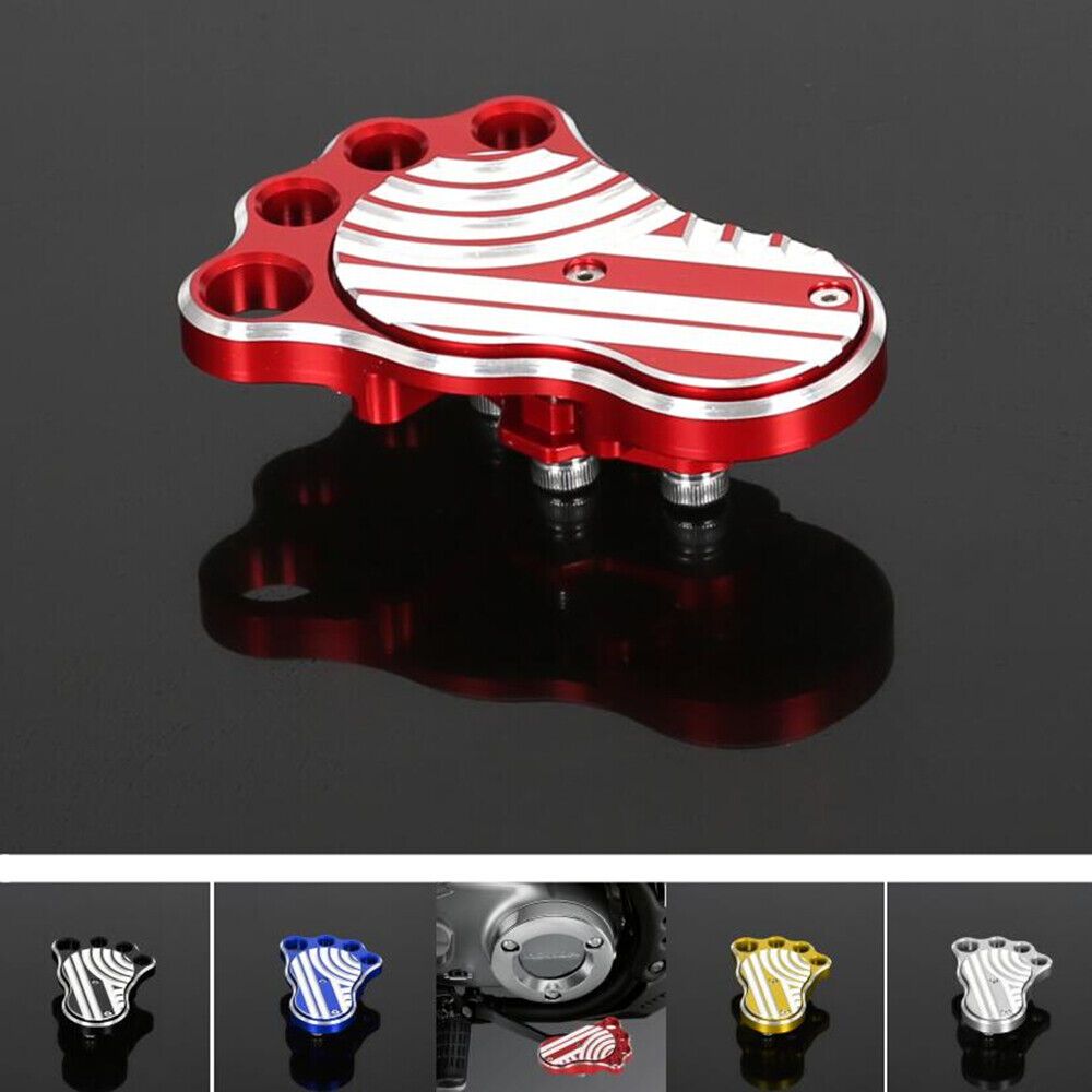 ดัดแปลงอลูมิเนียม CNC ด้านหลัง Cleats เบรคเหยียบสําหรับรถจักรยานยนต์สําหรับ Honda Z125 Monkey125 2018-2024 DAX125 ST125 GROM