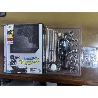 The Amazing Spider-Man Noir Action Figure ของเล ่ น CT Spiderman SHF Mafex 147 Symbiote Spider Man 2099 Articulado สะสมของขวัญ
