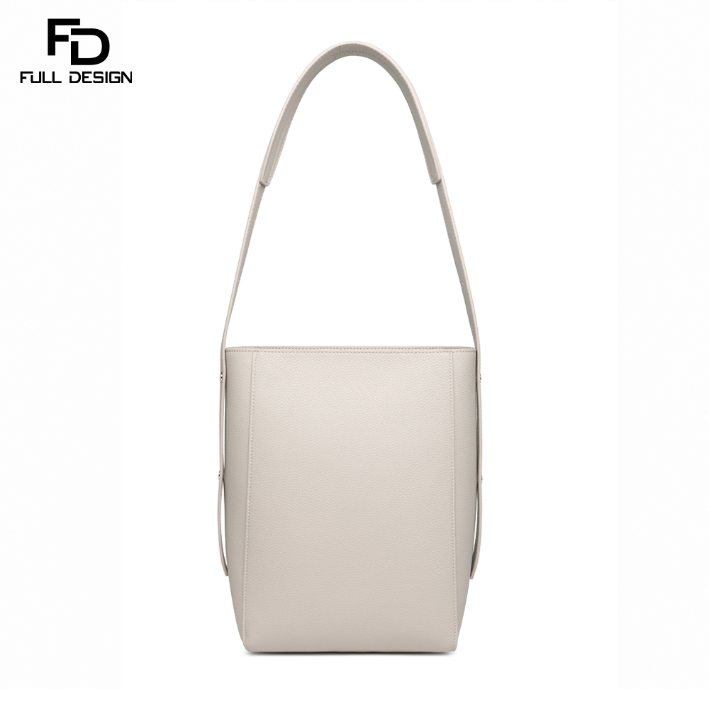 FULL DESIGN กระเป๋าสะพายข้างผู้หญิง กระเป๋าแฟชั่น ทรงถัง