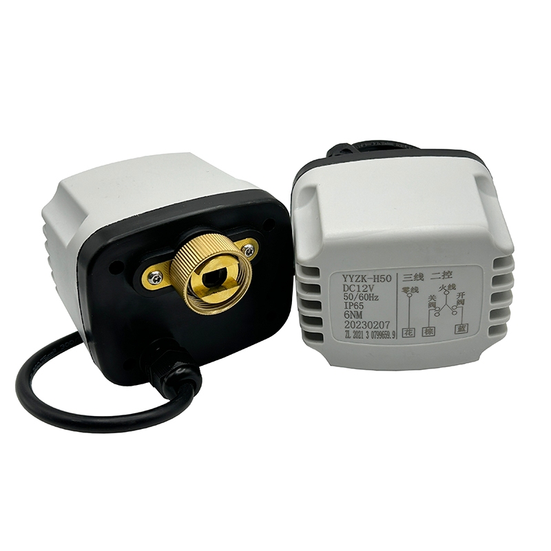 1/2 "3/4" 1" 2" กันน้ําบอลวาล์วไฟฟ้า Actuator AC220V DC24V DC12V มอเตอร์บอลวาล์วมอเตอร์ DN15 DN20 DN25 DN50
