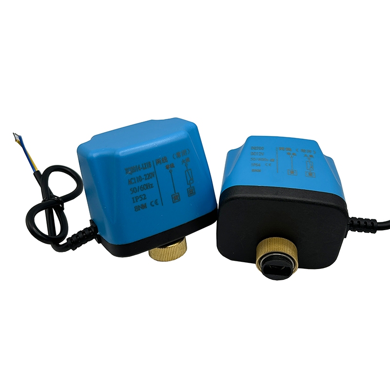 AC220V DC24V DC12V ปกติปิด/ปกติบอลวาล์วไฟฟ้ามอเตอร์ 2 สายมอเตอร์บอลวาล์ว Actuator