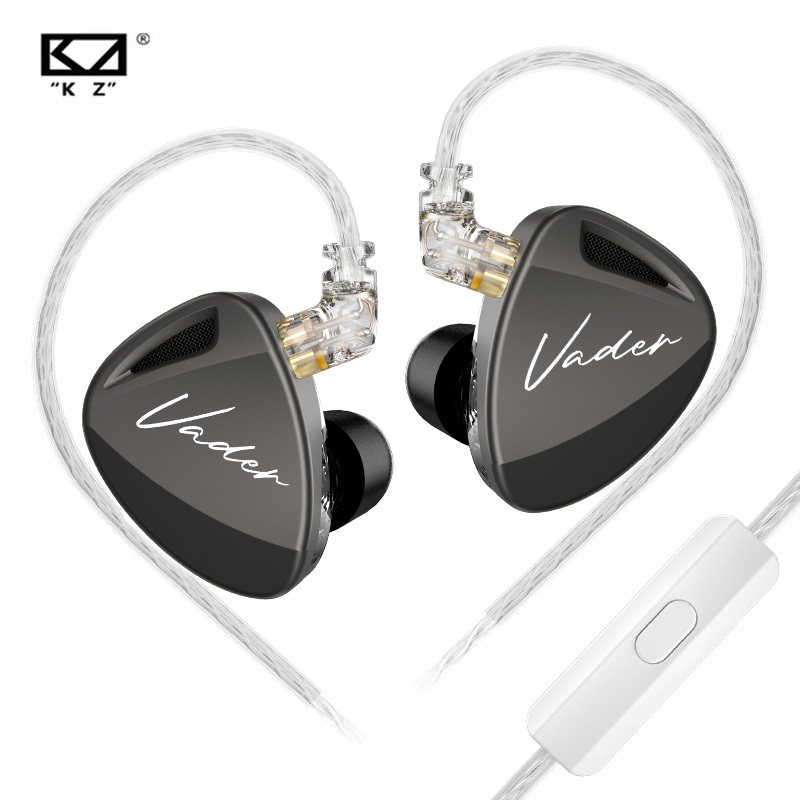Kz Vader In Ear Monitor HiFi หูฟังปรับแต่ง Tunning Switch หูฟัง Zobel การออกแบบวงจรเครือข่ายชุดหูฟัง