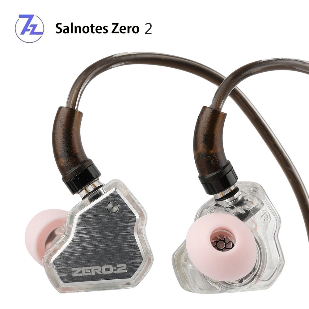 7hz Zero 2 /Zero X หูฟังอินเอียร์แบบมีสายแบบไดนามิกไดร์เวอร์ 10 มม. พร้อมสาย IEM ทองแดงบริสุทธิ์ ไม่