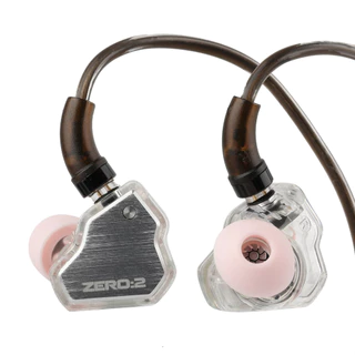 7Hz x Crinacle Zero 2 อัปเดต Headphones10mm Dynamic Driver IEM หูฟังแบบมีสายหูฟังสําหรับเล่นเกมพร้อมสาย OFC IEM สําหรับ Musician