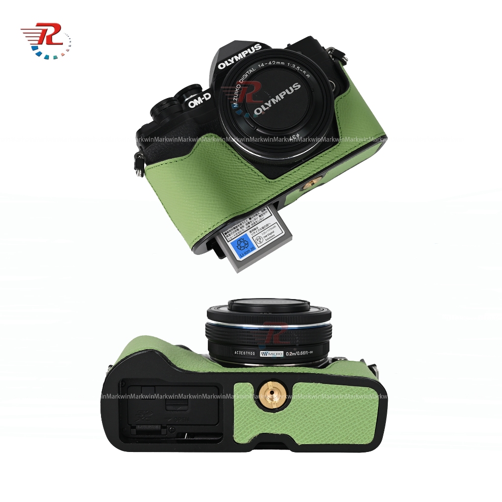 คลาสสิกหนังกล ้ องครึ ่ งกรณีสําหรับ Olympus EM10 Mark IV EM10IV EM10III EM10II EM10 กล ้ อง