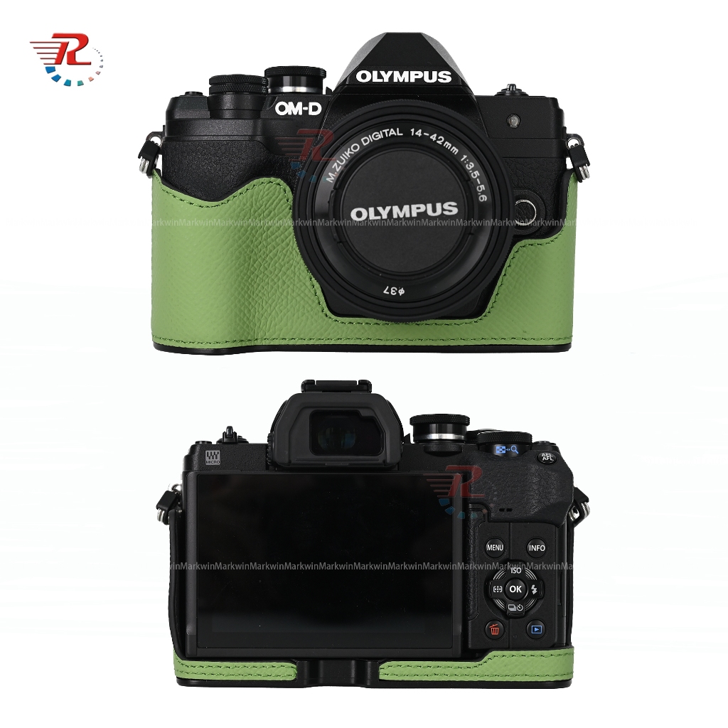 คลาสสิกหนังกล ้ องครึ ่ งกรณีสําหรับ Olympus EM10 Mark IV EM10IV EM10III EM10II EM10 กล ้ อง