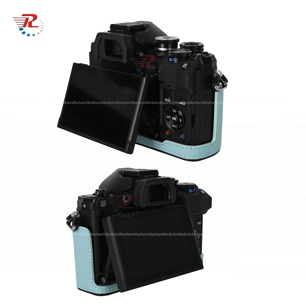 คลาสสิกหนังกล ้ องครึ ่ งกรณีสําหรับ Olympus EM10 Mark IV EM10IV EM10III EM10II EM10 กล ้ อง