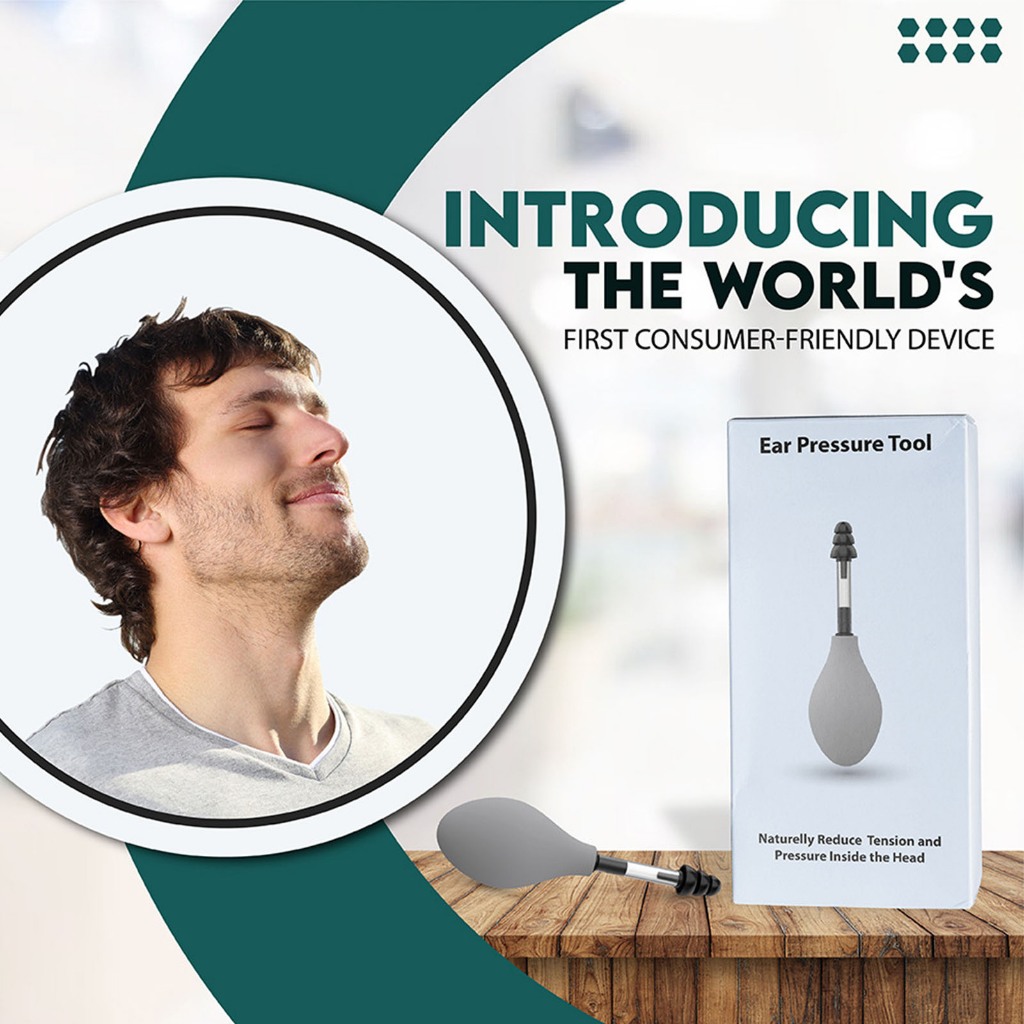 ลดความตึงเครียดเครื่องมือความดันหูบรรเทาอาการปวดหัวด้านในสําหรับเครื่องบิน