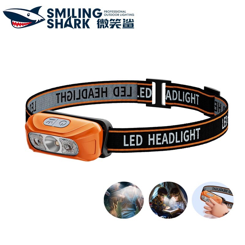 SmilingShark TD0146 ไฟฉายคาดหัว LED เซนเซอร์ ซุปเปอร์ไบรท์ ไฟหน้ามินิ USB ชาร์จใหม่ได้ 3โหมด ไฟฉายคาดศีรษะที่แข็งแกร่ง กันน้ำสำหรับตั้งแคมป์เดินป่ากลางแจ้งวิ่ง

<p>“><center></p>
<h4></h4>
<p><p><font color=